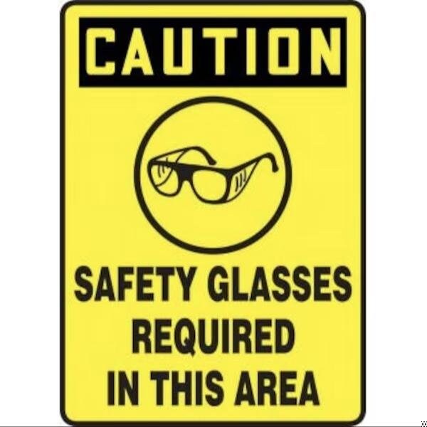 Accuform OSHA CAUTION Safety Sign SAFETY MTDX608VP MTDX608VP - main
